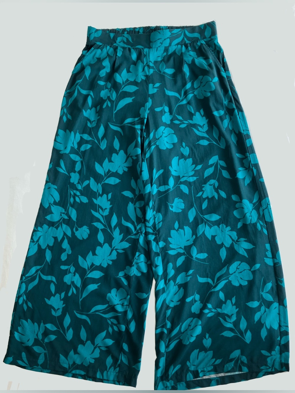 Torrid High-Rise Pull-On Wide-Leg Pants – Vanessa Floral Match To Paper – Size 0 - Picture 8 of 16